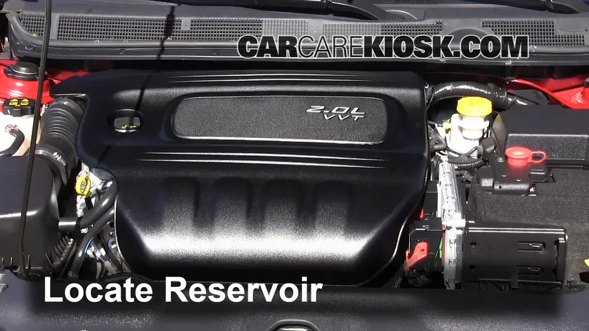 2013 Dodge Dart SXT 2.0L 4 Cyl. Windshield Washer Fluid